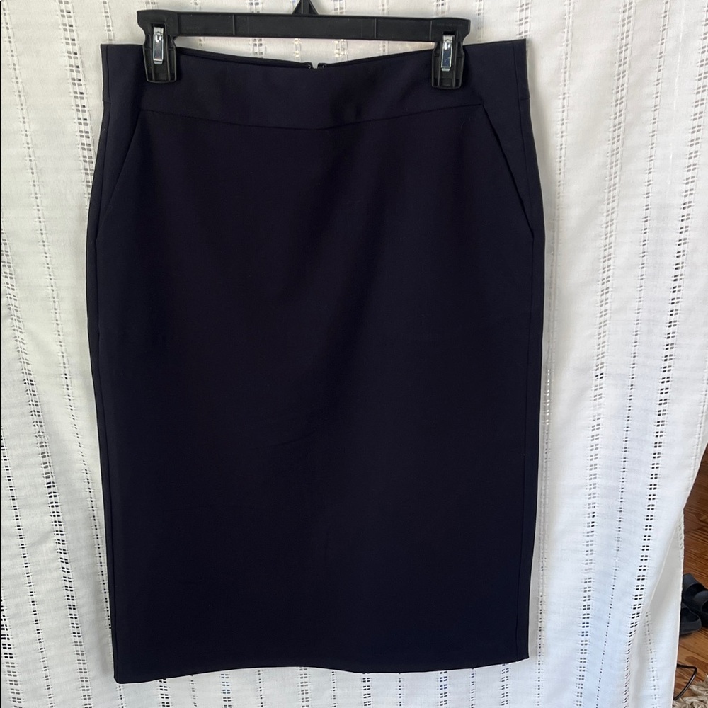 Liz Claiborne Navy Pencil Skirt